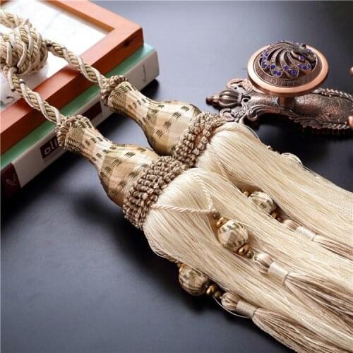 Curtain Clips Accessories Hanging Belt Strap Tassel Fastener Tieback Buckle Hot Sale