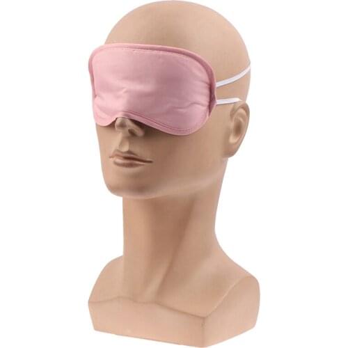 1pc Eye Cover Silk Blindfolds Sleep Eye Mask Sleeping Padded Shade Patch Eyemask Women Men Travel Relax Rest
