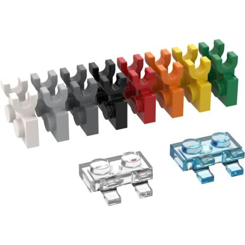 10PCS Building Blocks 60470 1x2 High-Tech Bricks Assembles Particles DIY Assembly Parts Education Toys For Children