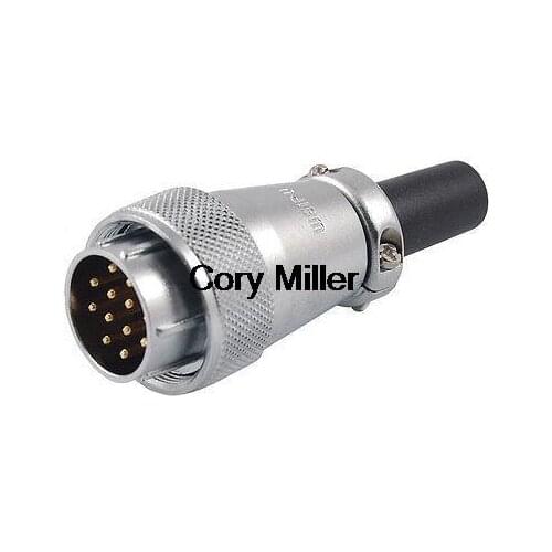 AC 500V 10A 12 Pins Aviation Navigation Connector Coupler Plug