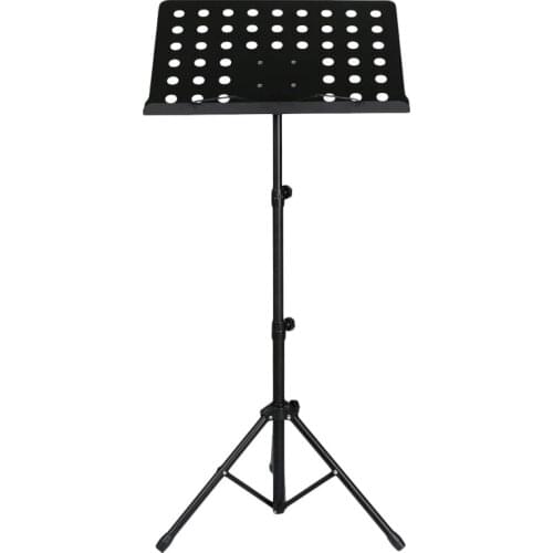 50 x 35cm Sheet Music Stand Folding Metal Music Score Tripod Stand Holder with Widened Thickened Large Panel for All Musical Ins