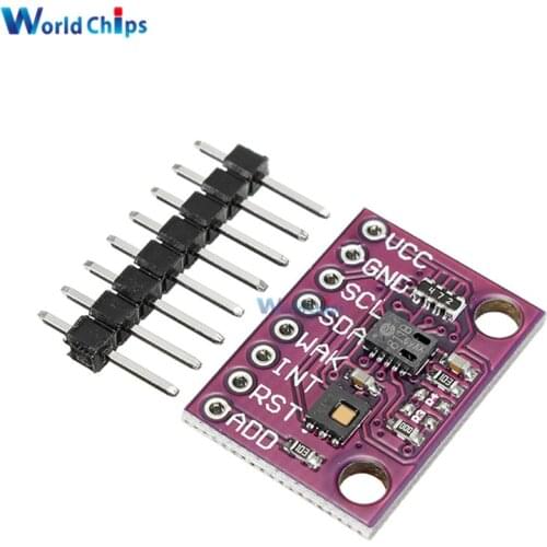 CCS811 HDC1080 Carbon Dioxide CO2 Temperature And Humidity Sensor VOCs Air quality Monitor Sensor Module Winder