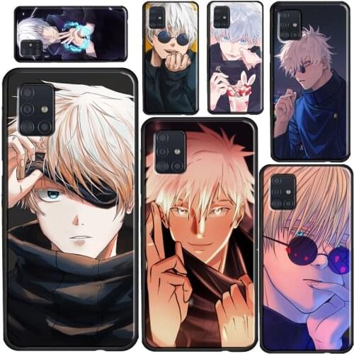 Jujutsu kaisen Gojou satoru Phone Case For Samsung A71 A51 A41 A31 A11 A12 A32 A52 A72 A20e A21S A02S A10 A40 A50 A70