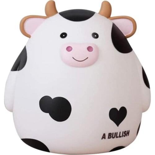 Piggy Bank,Cute Cow Money Bank for Boys and Girls,Childrens Shatterproof Coin Bank,Best Birthday for Children
