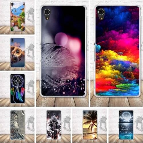 Soft Phone Case For Sony Xperia M4 Aqua E2303 E2333 E2353 Lovely Fashion Silicone Soft TPU Cover Cases For Sony M4 Aqua Case