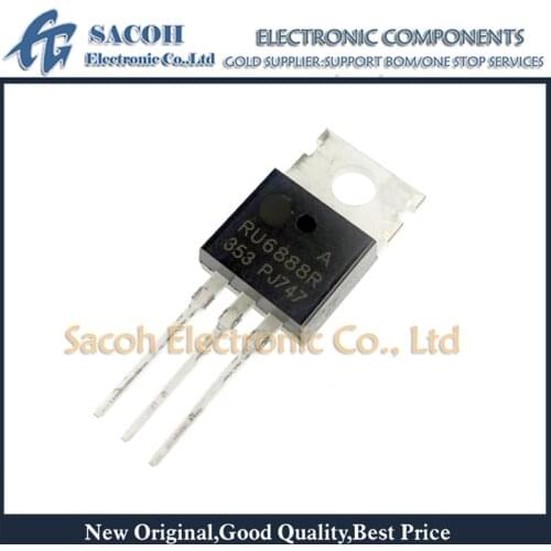 New original 10PCS/Lot RU6888R RU6888R3 or RU6888S RU6888P RU6888Q RU6888 TO-220 88A 68V N-channel Power MOSFET