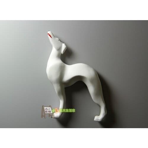 New Friends Joey Big white dog Resin Refrigerator Stickers Magnets