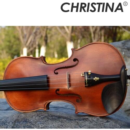 Professional Christina V06B violin 4/4 handmade Antique Grading violins free shipping musical instrument violino wood