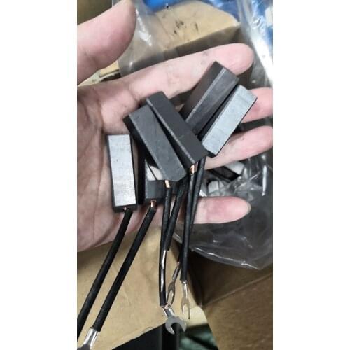 1PC 12.5x12.5x40mm U Type Motor Carbon Brush 50% Copper And 50% Graphite