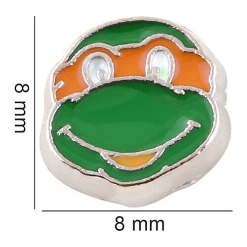 20Pcs/lot Frog Floating Charms Hand-made DIY for Glass Lockets