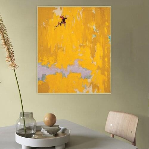 Clyfford Still《PH-129》Abstract Canvas Art Oil Painting Artwork Poster Picture Wall Hanging Decor Home Living Room Decoration
