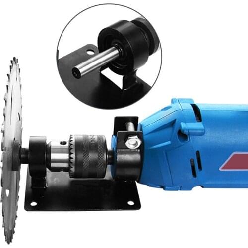 Electric Drill Cutting Holder Polishing Grinding Bracket Seat Stand Drilling Machine Base Bracket 10/13mm Bits with 2 Wrenches