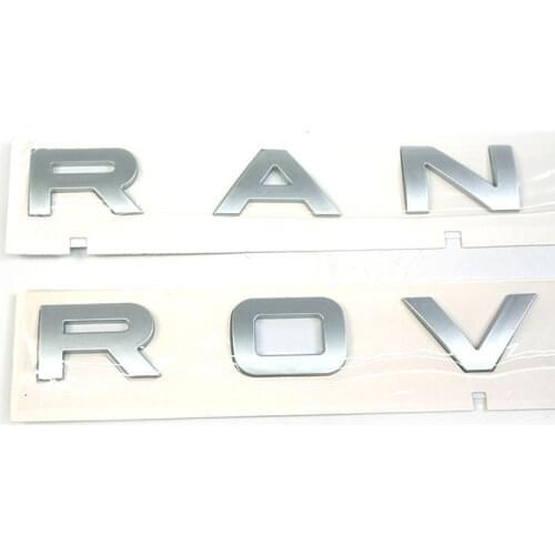 Rear Tailgate Name Plate "RANGE ROVER" For 2003-2012 Range Rover LR008212 LR008213