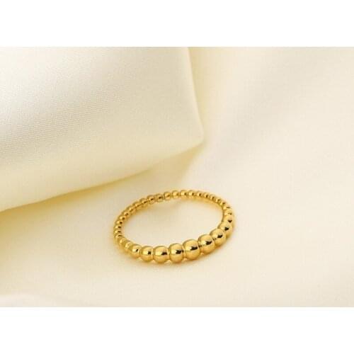 Classic Wedding Ring for Women Gold Color Twist Rope Rings Set Female Chunky Thick Geometric Circle Minimalist Ring Gifts