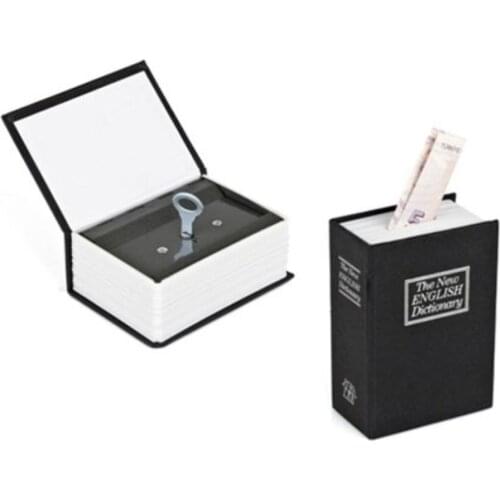 Book Looking Mini Hidden Safe Box Money Box