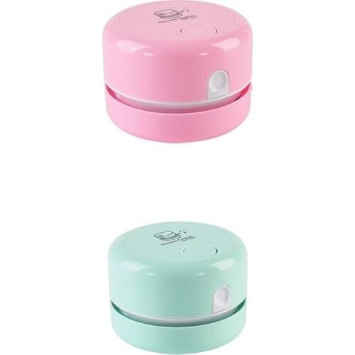Mini Desktop Portable Vacuum Cleaner Mobile Wireless Cleaner Hand-held Cleaner Household Appliances Table Dust Sweeper Dropship