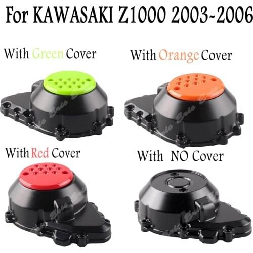 Motorcycle Engine Cover Crankcase Stator Slider Fit For KAWASAKI Z1000 2003 2004 2005 2006