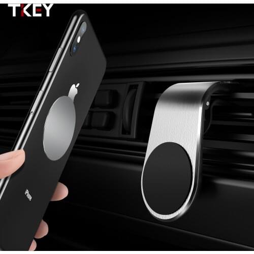 Universal Magnetic Mobile Phone Holder in Car 360 Degree Air Vent Clip Stand For iPhone 11 Pro Max XS X 8 Plus Huawei Mate 40 30