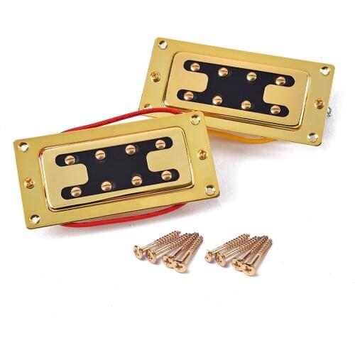 4 String Bass Humbucker Double Coil Pickups Noiseless for MM Musicman Bass Guitar Parts