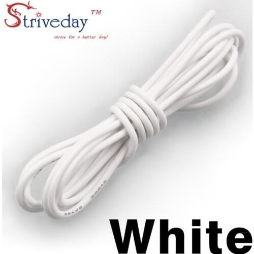 1m 3ft 13AWG Flexible Silicone Wire RC Cable 500/0.08TS Outer Diameter 4.0mm 2.5mm Square Model Airplane Wire Electrical Wires