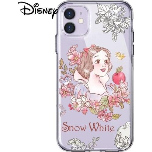 2021 Disney certified phone case for iPhone xsmax phone case 7/8/x/xs/xr/xsmax/11/12 princess phone cover zz0602