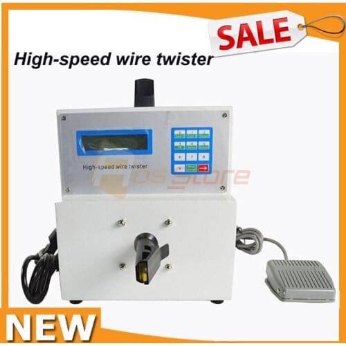 110V/220V Auto High-speed Wire Twister Wire Twisting Bounching Machine Wire Strander