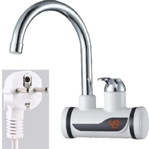 BD3000W,Digital Display Instant Hot Water Tap,Tankless Electric Faucet,Kitchen Faucet Water Heater