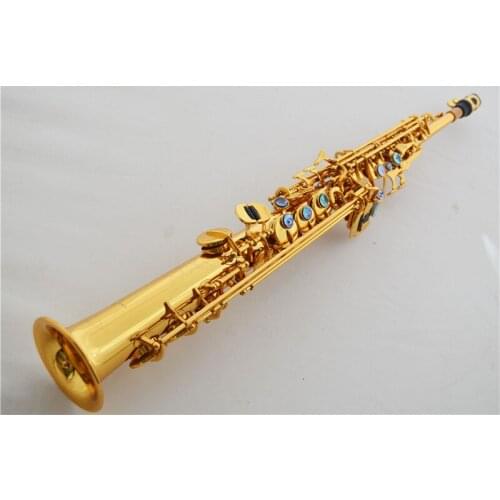 BULUKE New B flat Soprano saxophone High Quality musical instruments Soprano professional shipping