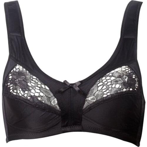 BCD Cup Women Plus Size Lace Floral Bralette Push Up Fashion Ultra thin Underwear Full Cup No sponge Minimizer Bra Lingerie