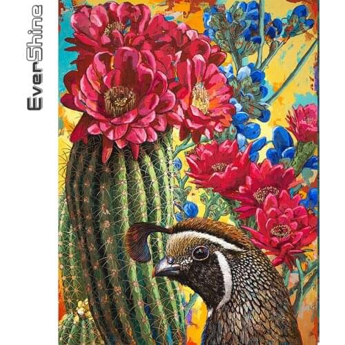 Evershine 5D DIY Diamond Painting Animal Embroidery Sale Diamond Mosaic Bird Full Square Drill Flower Cross Stitch Handicraft