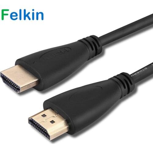 Felkin High Speed HDMI-compatible Cable 1.4 1080P 3D Gold Plated HDMI to HDMI Video Cable for HDTV Computer 1m 1.5m 2m 3m 5m 10m