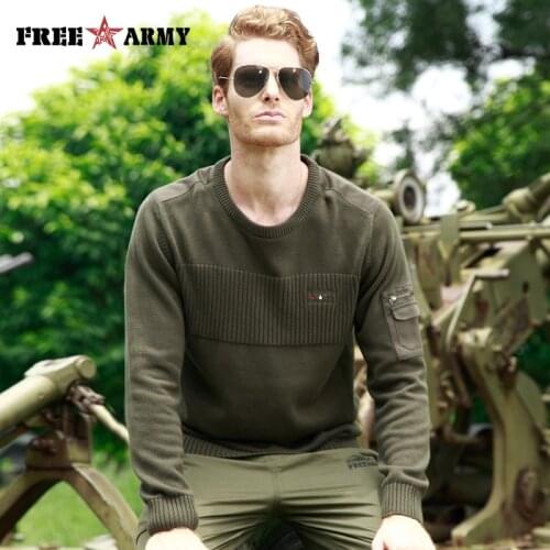 Free Army Men's Sweaters