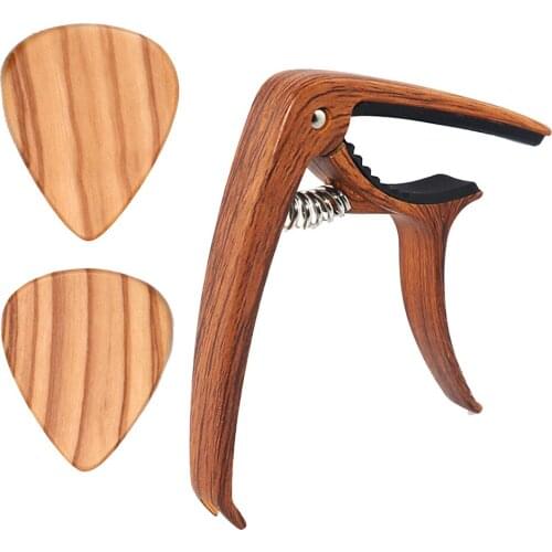 Guitar Capo Tuning Clamp Finger Picks for Classical Guitar Bass Ukulele