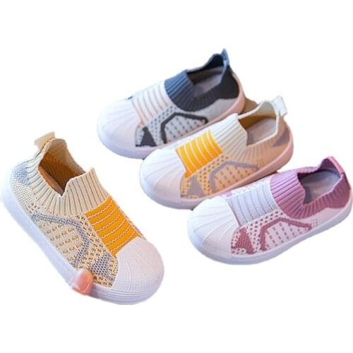 Baby Girls Boys Casual Shoe Infant Toddler Shoes Comfortable Non-slip Soft Bottom Outdoor Children Kids Mesh Sneakers sock shoes