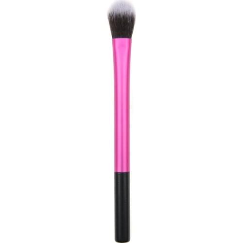 Small single pink aluminum tube makeup highlightbright eye shadow brush cross-border beauty tools