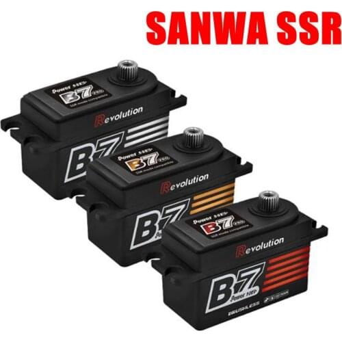 Power HD B7 Revolution PRO low profile brushless servo 13KG 0.055sec steel tooth Servo Steering gear for RC Car D5S D5M MST RRX