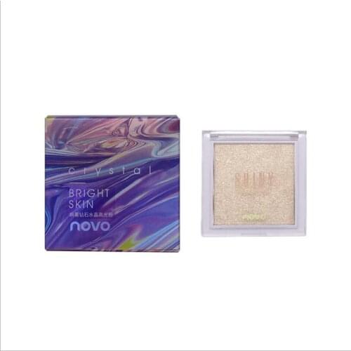 Novo Diamond Crystal Gloss Powder Partial Brightening Panel Pearlescent Gloss Shimmer Powder Wrinkle Silk Gloss T1331