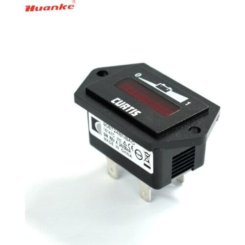 Wholesale true Curtis 24V battery capacity meter battery indicator for golf cart forklift truck electric vehicle