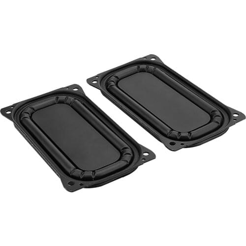 Passive Radiator Bass Vibration plate Speaker Repair Parts For 2-4 Inch Bluetooth Speaker Home Audio DIY 88*48mm Rubber Edge 2pc