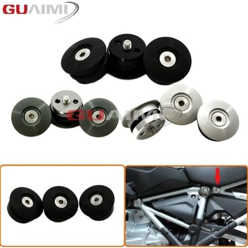 R1200GS ADV CNC Motorcycle Frame Plug Set (24MM) For BMW R1200GS LC 2014 2015 2016 2017 ADVENTURE R1200 GS ADV