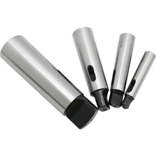 1PCS MT1 MT2 MT3 MT4 MT5 Arbor Morse Taper Adapter Reducing Sleeve Taper Shank Center Drill Set Milling Sleeve Reducing Sleeve