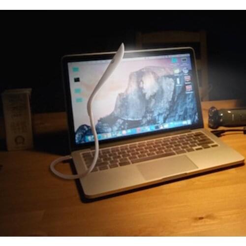 Lightme 3 Levels Adjustable LED Table Lamp USB Bedside Desk Lamp Auto Sensor 14 LEDs LED Desk Light For Office Home