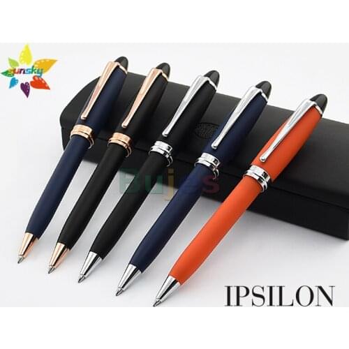 AURORA Ipsilon B30 Ball point pen Frosted pen rod Blue core 0.7mm High-grade Signature pen Adult Business office supplies