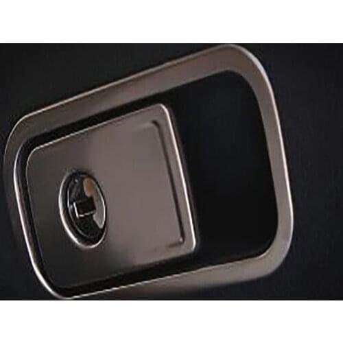 Car Styling stainless steel Interior Glove Box Handle Cover trim for Volkswagen VW PASSAT B8 2017 LHD