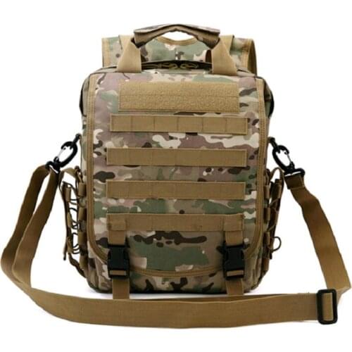 20L Outdoor Military Fans Tactical Camouflage Backpack Multi Functional Backpack Single Shoulder Satchel Computer Bag