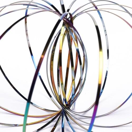 Magic Bracelet Decompression Magic Bracelet Loop Exercise Pattern Toys Unzipped Bracelet Magic Fluid Bracelet