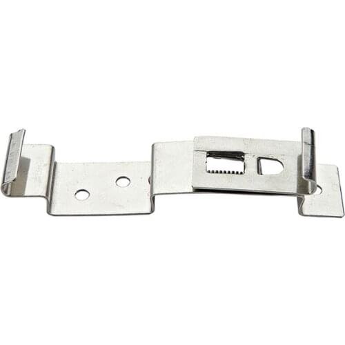 1pair European Car License Plate Frame Holder Trailer Number Plate Clips Spring Loaded Stainless Steel Bracket cars