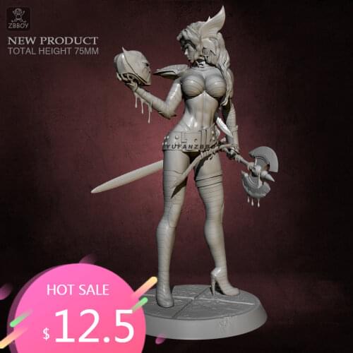 75mm Resin model kits figure colorless and self-assembled TD-2359