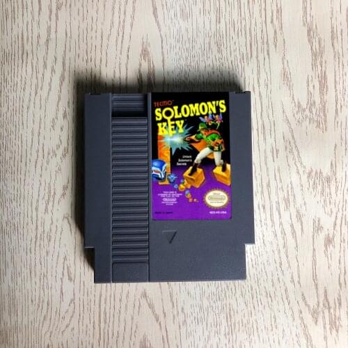 Solomons Key or Solomons Key 2 - 72 pins 8bit game cartridge