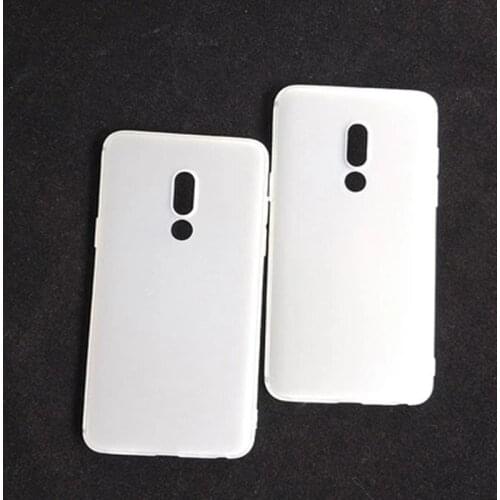 White color Formeizu 16th plus 6.5 Case soft Back Cover Case Back Case For mei zu 16th plus 6.5 Protective Full Frosted Cases